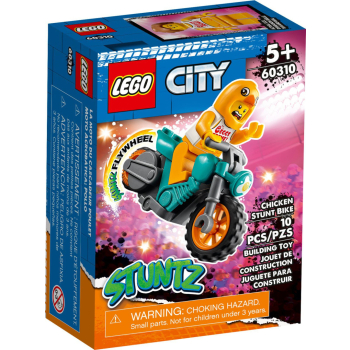 LEGO 60310 City Motocykl kaskaderski z kurczakiem